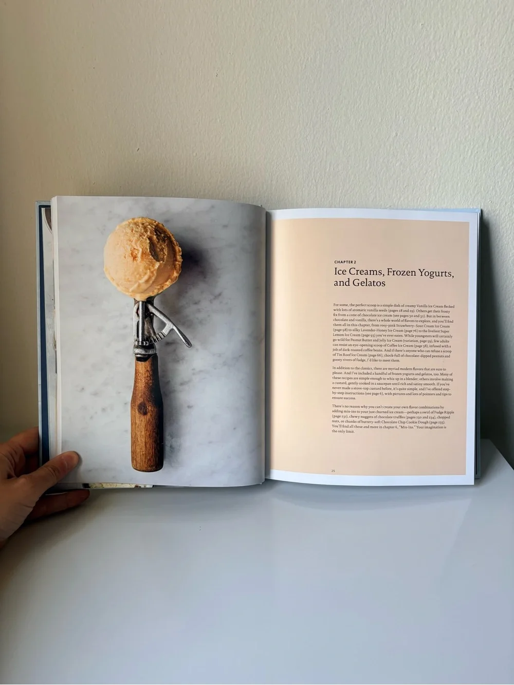 The Perfect Scoop by David Lebovitz Hardcover Cookbook | 200 Ice Cream Recipes